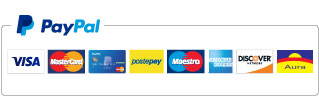 Pagamento sicuro PayPal Carte di credito