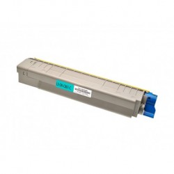 44643003 Toner compatibile Ciano Per OKI C801DN C801N C821DN C821N