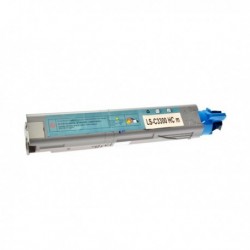 TONER OKI C3300 MAGENTA COMPATIBILE PER OKI C 3300N 3400N 3450N,C3600 43459338 2.500 PAGINE