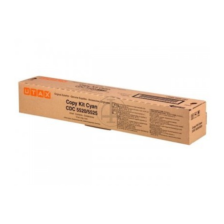 652511011 Toner Originale Ciano Per Utax CDC 5520 CDC 5525 206ci 256ci 