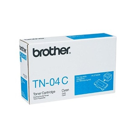 ORIGINAL Brother toner ciano TN-04c ~6600 PAGINE