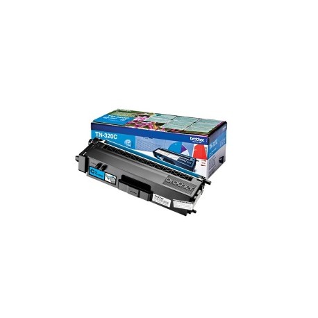 ORIGINAL Brother toner ciano TN-320C ~1500 PAGINE