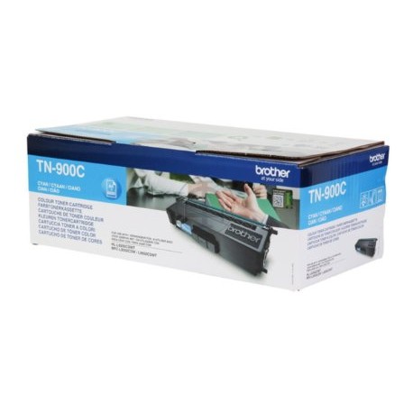 ORIGINAL Brother toner ciano TN-900C ~6000 PAGINE