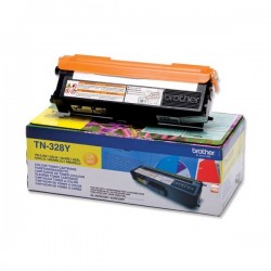 ORIGINAL Brother toner giallo TN-328Y ~6000 PAGINE