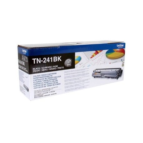 ORIGINAL Brother toner nero TN-241BK ~2500 PAGINE