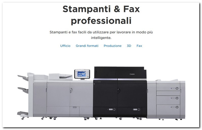 Stampanti e fax professionali